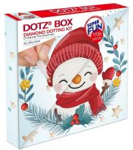 Diamond Dotz Box - Christmas Trio Snowman