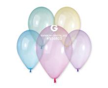 Balony G90 krystaliczne crystal 25cm 100szt