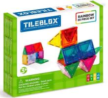 Tileblox zestaw tęczowy 20el