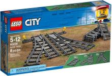 LEGO(R) CITY 60238 (3szt) Zwrotnice