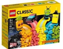 LEGO(R) CLASSIC 11027 (3szt) Zabawa neon kolorami