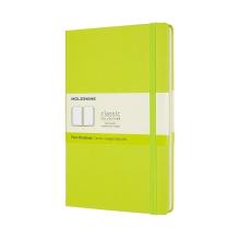 Notes Classic L 13x21 gładki 240str TW lemon green