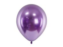 Balony Glossy fiolet 30cm 50szt