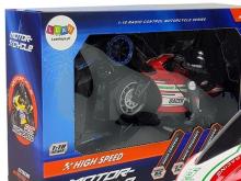 Motor Sportowy R/C 2.4G zasięg 35m czerwony