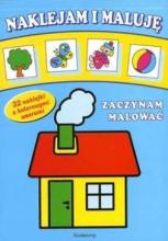 Naklejam i maluję - Zaczynam malować