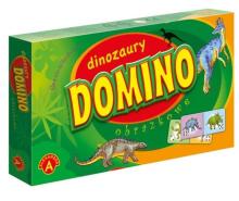 Domino obrazkowe - dinozaury ALEX